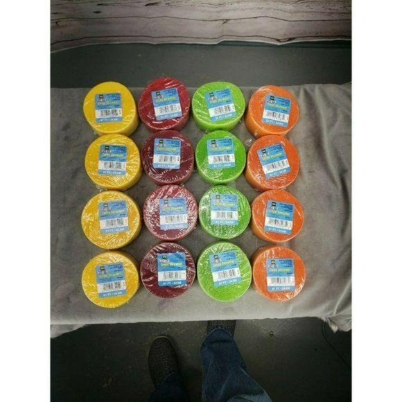 Coceca 16 Rolls Crepe Paper Streamers in 4 Colors - Picture 1 of 9